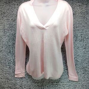 New York & Company 100% Acrylic Knit Sweater. V- neck. Lightweight. Woman's L..